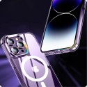Etui Tech-Protect FlexAir Hybrid MagSafe na iPhone 15 Pro Max - przezroczyste