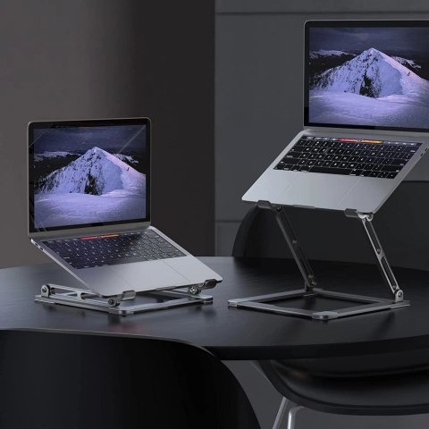 Podstawka Tech-Protect ULS400 uniwersalna rozkładana na laptop do 17" - szara Podstawka Tech-Protect ULS400 uniwersalna rozkładana na laptop do 17" - szara
