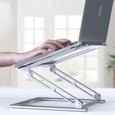 Podstawka Tech-Protect ULS400 uniwersalna rozkładana na laptop do 17" - szara Podstawka Tech-Protect ULS400 uniwersalna rozkładana na laptop do 17" - szara