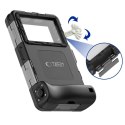 Pokrowiec Tech-Protect Waterproof Case wodoodporny IPX8 na smartfony 4.7-6.7" - czarny
