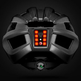 Kask rowerowy Rockbros z wbudowaną lampką - różowy