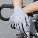 Rękawiczki rowerowe Rockbros oddychające, pełne, rozmiar: S - zielone