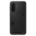 Etui Samsung Card Slot Case EF-OA366TBEGWW z kieszenią na karty na Samsung Galaxy A36 5G - czarne
