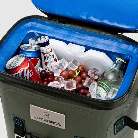 Plecak termiczny Rockbros z izolacją 20l - zielony Plecak termiczny Rockbros z izolacją 20l - zielony