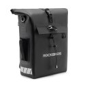 Sakwa rowerowa Rockbros z funkcją plecaka, wodoodporna, z zaczepem na kask 18l - czarna