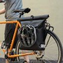 Sakwa rowerowa Rockbros z funkcją plecaka, wodoodporna, z zaczepem na kask 18l - czarna
