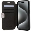 Etui Guess 4G Metal Logo na iPhone 15 Pro Max - różowe
