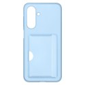 Etui Samsung Card Slot Case na Samsung Galaxy A26 5G - niebieskie