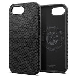 Etui Spigen Liquid Air Mag MagSafe na iPhone 16e - czarny mat