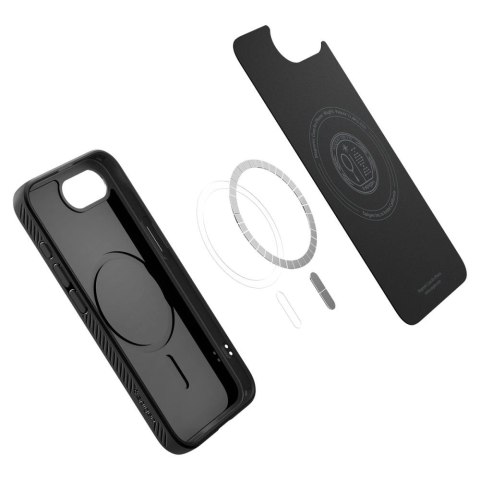 Etui Spigen Liquid Air Mag MagSafe na iPhone 16e - czarny mat Etui Spigen Liquid Air Mag MagSafe na iPhone 16e - czarny mat