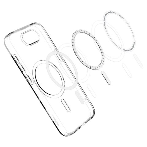 Etui Spigen Liquid Crystal Mag MagSafe na iPhone 16e - przezroczyste Etui Spigen Liquid Crystal Mag MagSafe na iPhone 16e - przezroczyste