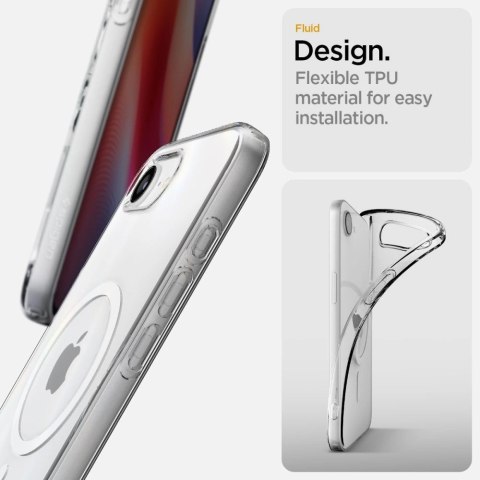 Etui Spigen Liquid Crystal Mag MagSafe na iPhone 16e - przezroczyste Etui Spigen Liquid Crystal Mag MagSafe na iPhone 16e - przezroczyste
