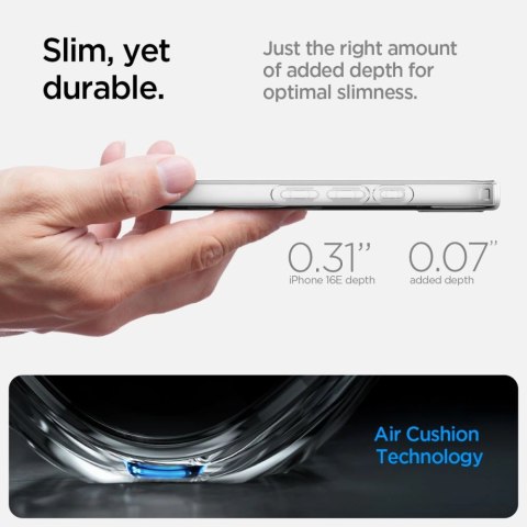 Etui Spigen Liquid Crystal Mag MagSafe na iPhone 16e - przezroczyste Etui Spigen Liquid Crystal Mag MagSafe na iPhone 16e - przezroczyste