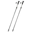 Kijki trekkingowe Qunature nordic walking aluminiowe 110 - 130 cm - brązowe