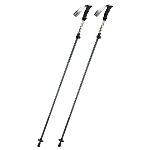 Kijki trekkingowe Qunature nordic walking aluminiowe 110 - 130 cm - brązowe Kijki trekkingowe Qunature nordic walking aluminiowe 110 - 130 cm - brązowe
