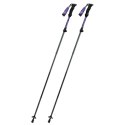 Kijki trekkingowe Qunature nordic walking aluminiowe 110 - 130 cm - fioletowe