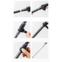 Kijki trekkingowe Qunature nordic walking aluminiowe 110 - 130 cm - fioletowe