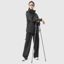 Kijki trekkingowe Qunature nordic walking aluminiowe 110 - 130 cm - fioletowe