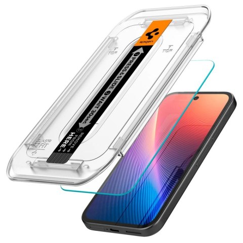 Szkło hartowane Spigen Glas.TR "Ez Fit" 2-pack na Google Pixel 9A - przezroczyste Szkło hartowane Spigen Glas.TR "Ez Fit" 2-pack na Google Pixel 9A - przezroczyste
