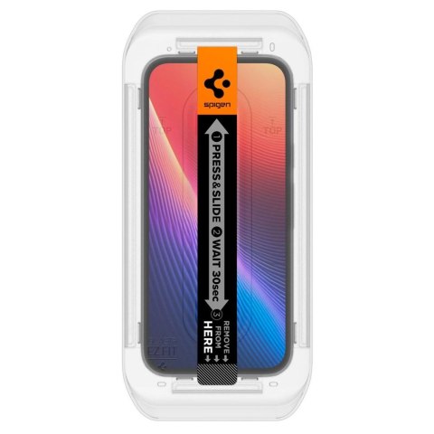 Szkło hartowane Spigen Glas.TR "Ez Fit" 2-pack na Google Pixel 9A - przezroczyste Szkło hartowane Spigen Glas.TR "Ez Fit" 2-pack na Google Pixel 9A - przezroczyste