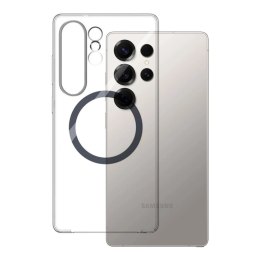 Etui silikonowe Samsung Clear Magnet Case GP-FPS938SAATW z ringiem magnetycznym do Samsung Galaxy S25 Ultra - przezroczyste