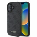 Etui Guess 4G Classic na iPhone 16 - czarny