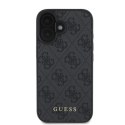 Etui Guess 4G Classic na iPhone 16 - czarny