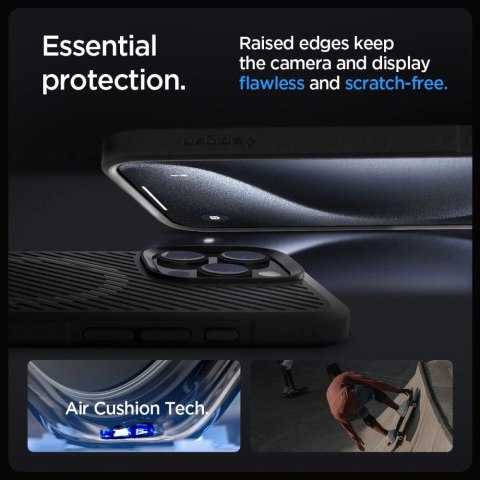 Etui Spigen Core Armor Mag z MagSafe na iPhone 16 Pro - czarny mat Etui Spigen Core Armor Mag z MagSafe na iPhone 16 Pro - czarny mat