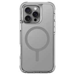 Etui UNIQ Combat Magclick Charging z MagSafe na iPhone 16 Pro - szare