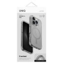 Etui UNIQ Combat Magclick Charging z MagSafe na iPhone 16 Pro - szare