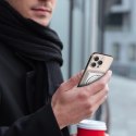 Powerbank Dudao K28 10000mAh PD 22.5W z MagSafe z metalową obudową i pierścieniem-podstawką - srebrny
