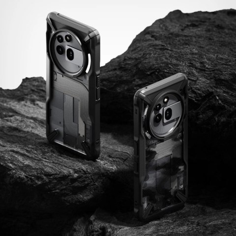 Etui Ringke Fusion X na Nothing Phone 3A Pro - czarne Etui Ringke Fusion X na Nothing Phone 3A Pro - czarne