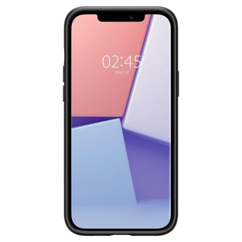 Etui Spigen Liquid Air na iPhone 12 / iPhone 12 Pro - czarny mat Etui Spigen Liquid Air na iPhone 12 / iPhone 12 Pro - czarny mat