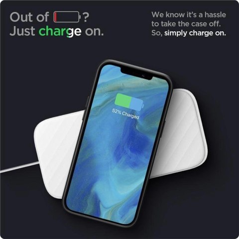 Etui Spigen Liquid Air na iPhone 12 / iPhone 12 Pro - czarny mat Etui Spigen Liquid Air na iPhone 12 / iPhone 12 Pro - czarny mat