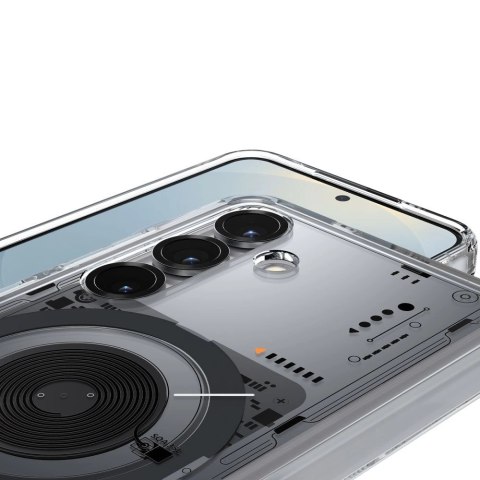 Etui Spigen Ultra Hybrid Mag na Samsung Galaxy S25 Neo One - przezroczyste Etui Spigen Ultra Hybrid Mag na Samsung Galaxy S25 Neo One - przezroczyste