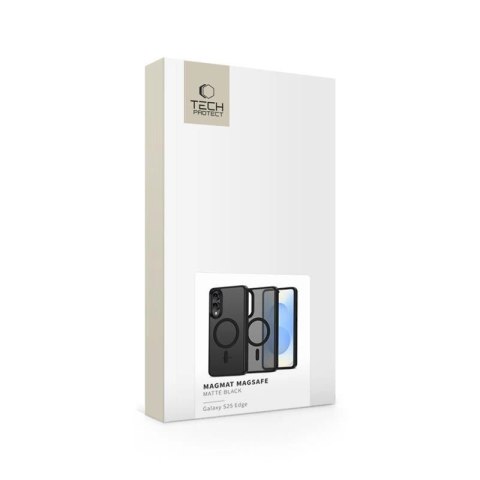Etui Tech-Protect MagMat MagSafe na Samsung Galaxy S25 Edge - czarny mat Etui Tech-Protect MagMat MagSafe na Samsung Galaxy S25 Edge - czarny mat