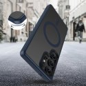 Etui Tech-Protect MagMat MagSafe na Samsung Galaxy S25 Ultra - przezroczysto-niebieskie