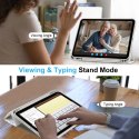 Etui Tech-Protect SC Pen na iPad 10.9" 2022 (10 gen.) / 11" 2025 (11 gen.) - stokrotki z liśćmi