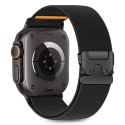 Pasek Tech-Protect Nylon Clasp na Apple Watch 44 / 45 / 46 / 49 mm - czarne