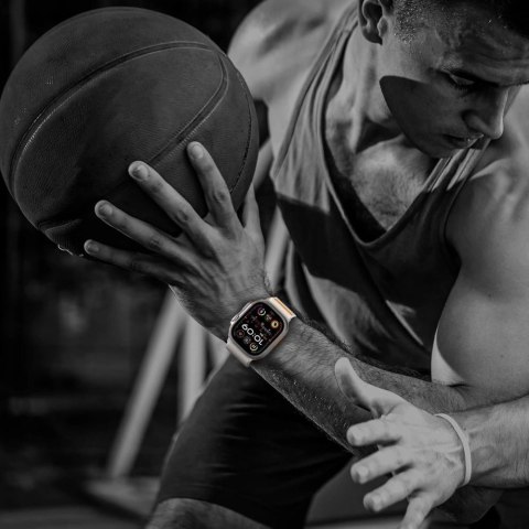 Pasek Tech-Protect Nylon Clasp na Apple Watch 44 / 45 / 46 / 49 mm - szary Pasek Tech-Protect Nylon Clasp na Apple Watch 44 / 45 / 46 / 49 mm - szary