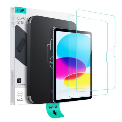 Szkło hartowane ESR UltraFit Tempered Glass 2-pack na iPad 10.9" 2022 (10 gen.) / 11" 2025 (11 gen.) Szkło hartowane ESR UltraFit Tempered Glass 2-pack na iPad 10.9" 2022 (10 gen.) / 11" 2025 (11 gen.)