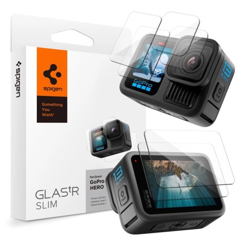 Szkło hartowane Spigen Glas.tR Slim na GoPro Hero 13 Szkło hartowane Spigen Glas.tR Slim na GoPro Hero 13