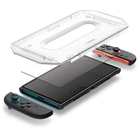 Szkło hartowane Szkło Spigen Glas.TR EZ Fit 2-pack na Nintendo Switch 2 Szkło hartowane Szkło Spigen Glas.TR EZ Fit 2-pack na Nintendo Switch 2