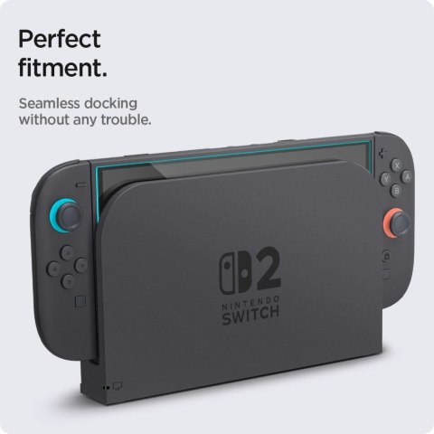 Szkło hartowane Szkło Spigen Glas.TR EZ Fit 2-pack na Nintendo Switch 2 Szkło hartowane Szkło Spigen Glas.TR EZ Fit 2-pack na Nintendo Switch 2
