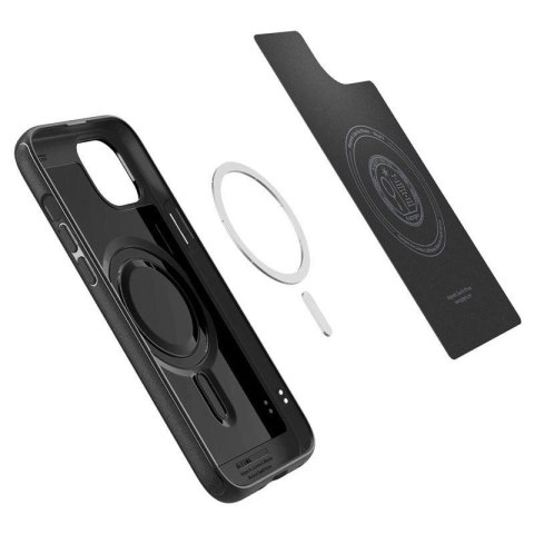 Etui Spigen Mag Armor MagSafe na iPhone 15 - czarny mat Etui Spigen Mag Armor MagSafe na iPhone 15 - czarny mat