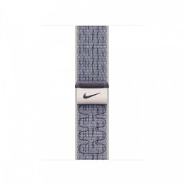 Opaska sportowa Nike w kolorze szarym/niebieskim do koperty 40 mm