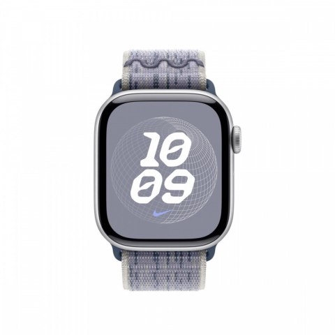 Opaska sportowa Nike w kolorze szarym/niebieskim do koperty 40 mm Opaska sportowa Nike w kolorze szarym/niebieskim do koperty 40 mm