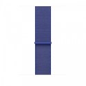 Opaska sportowa w kolorze ultramaryny do koperty 46 mm