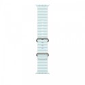 Pasek Ocean w kolorze mroźnego błękitu do koperty 49 mm - elementy z tytanu w kolorze naturalnym
