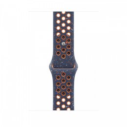 Pasek sportowy Nike w kolorze błękitnego płomienia do koperty 46 mm - rozmiar M/L